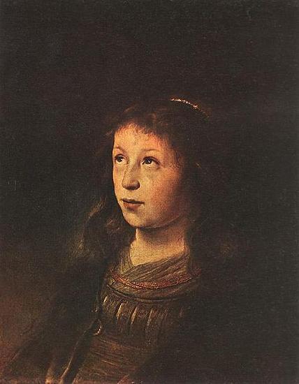 Jan lievens Portrait of a Girl